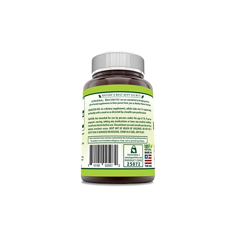 Suplemento Alimenticio Extracto de Boswellia Serrata 600 mg 120 Cápsulas