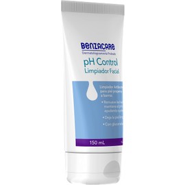 Benzacare pH Control Limpiador Facial Antibacterial 150 ml – Control de Acné, Ideal para Piel con Barros y Espinillas