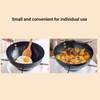 Frying Pan Even Heating Smooth Coating Multifunctional Iron Pot with