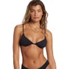 Billabong Women's Sol Searcher Reese Underwire Bikini Top Black Pebble
