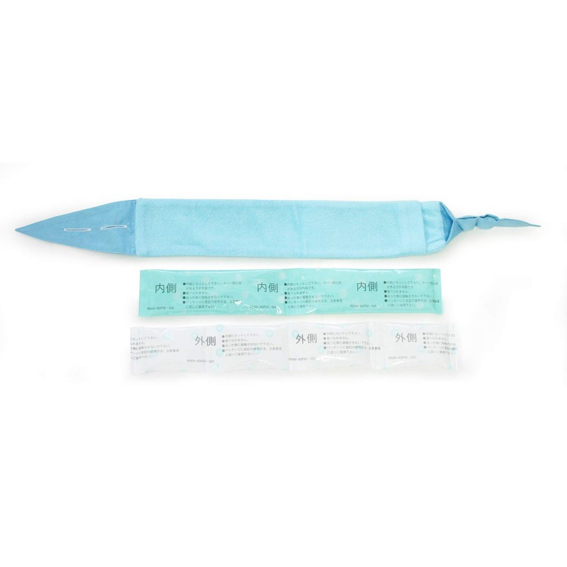 Cool on your neck! W gel for excellent cooling feeling!