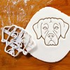 Set of 2 Rhodesian Ridgeback Dog Cookie Cutters, 2 Pieces