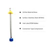 Klabb 12 Inch Toilet Supply Line Extension, 3/8” Female Compression