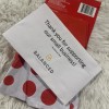 Brillo reusable cleaning dish gloves NEW red polka dot textured
