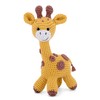Gründl Häkelset Kuscheltier, Giraffe Gina, Esel Eddy, Robbe Robby oder