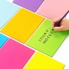 Sticky Notes 8x6 inch Bright Colors Self-Stick Pads 8 Pads/Pack