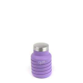que Bottle - Fashionable & Collapsible 12oz Water Bottle (Violet Purple)