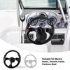 LOSCHEN Boat Steering Wheel Polyurethane Leather with 3/4" Axle Marine