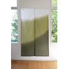 sunny day fabric Noren, Matcha, Width 33.5 x Length 59.1