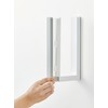Yamazaki Plate 3420 Magnetic Kitchen Paper Towel Holder with Stopper,
