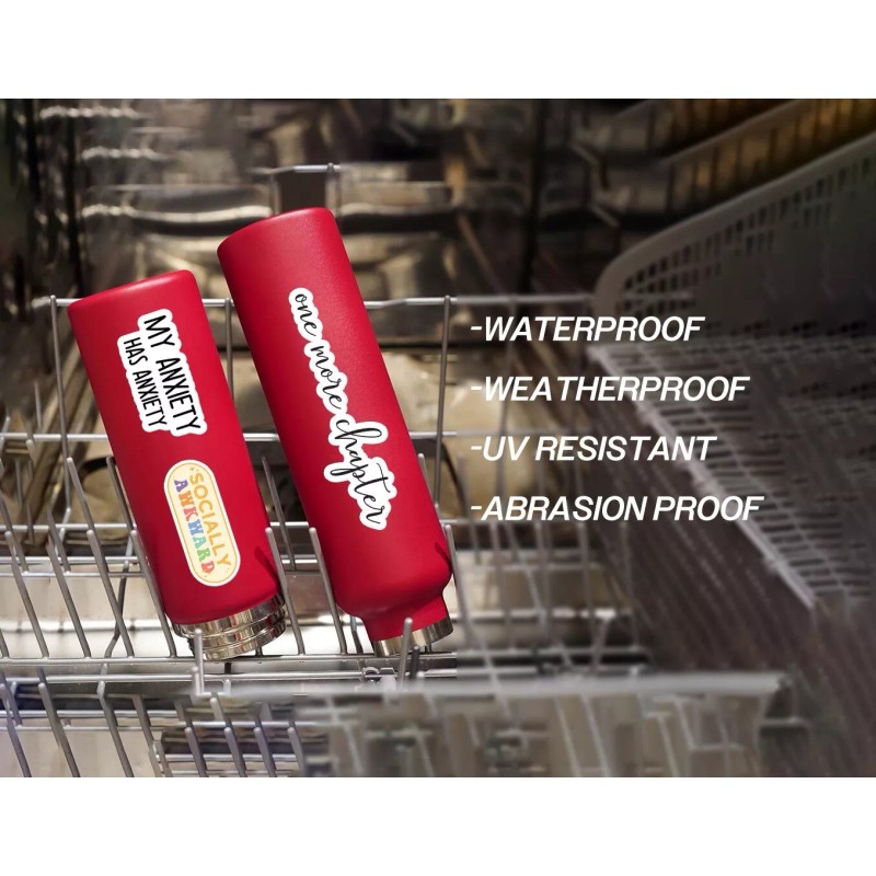 Cute Unicorn Sticker Water Bottle Phone Laptop Sticker