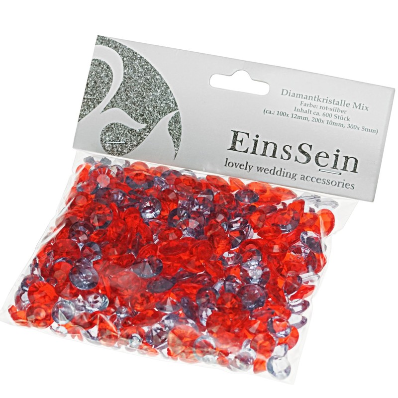 EinsSein 600 x Diamond Crystals 12-10 - 5 mm Mix