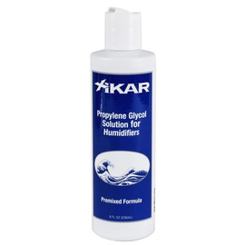 Xikar Humidor Solution - Premium Pre-Mixed Propylene Glycol for 70% Relative Humidity Maintenance for Reliable Humidification, 8 Fl Oz