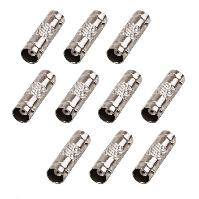 Auroh 10PCS BNC Female to Female Coupler Connector Adapter for