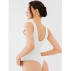 REORIA Women's Elegant Backless Sleeveless Double Lined Thong for Going