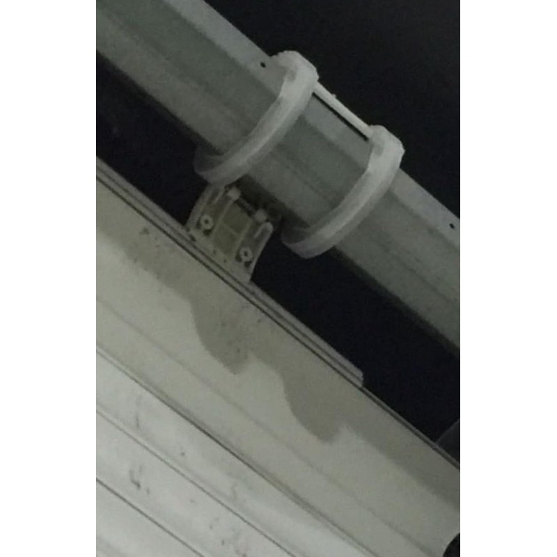 X2 Roller Door auto Lock Locking Straps Brackets. Fits 77mm