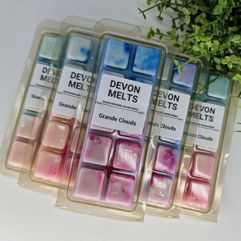 Devon Melts - Grande Clouds - Highly Scented 100% Soy