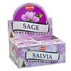 HEM Sage Incense Cones - 12 packs, 10 cones per