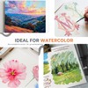 Nicpro 24PCS Watercolor Brushes Set Professional, Synthetic Squirrel Hair Watercolor