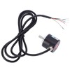 Encoder 5‑24V DC AB 2 Phase Incremental Rotary Solid Shaft