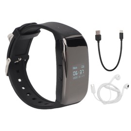 Voice Recorder Watch HD Noise Reduction 64G MP3 Voice Activated Recorder with Timestamp for Lecture Meeting Interview