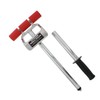 DCT Heavy-Duty Flooring Seam Press Roller, Extendable from 17in to