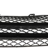 1 Pair Front Bumper Fog Light Grille Black Replacement For