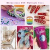 Blinginbox Flatback Rhinestones for Nails, 6380Pcs Non Hotfix Rhinestones for