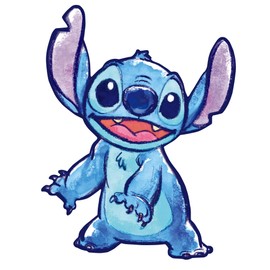 Yanoman (Yanoman) 【Made in Japan】 260 Piece Jigsaw Puzzle Silhouette Puzzle Disney Stitch 31-05 (12.7x16.6 inches) Piece Claim Postcard with Glue and Spatula Service Card Included Assembly