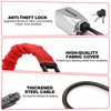 KAYCENTOP Car Steering Wheel Lock, Seat Belt Lock, Car Locks