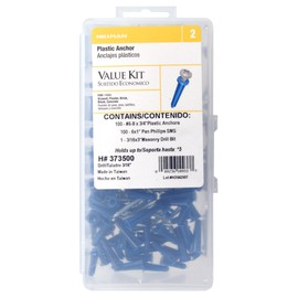 The Hillman Group 373500 Plastic Anchor Kit