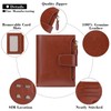 FALAN MULE Small Wallet for Women Genuine Leather Bifold Compact