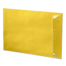 ARTOZ 10x DIN C4 Envelopes with Peel and Seal - 229 x 324 mm - Sunny Yellow (Yellow) Envelopes Without Window - Series 1001
