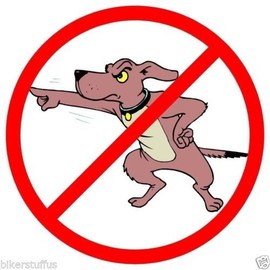 BIKERSTUFFUS NO Bird Dog (LOT of 3) Sticker Hard HAT Sticker Laptop Sticker Toolbox Sticker Helmet Sticker