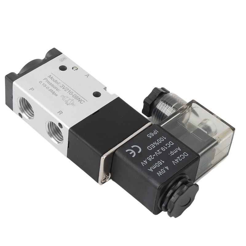 Pneumatic Solenoid Valve Aluminum Alloy Quick Response Direct Acting Solenoid