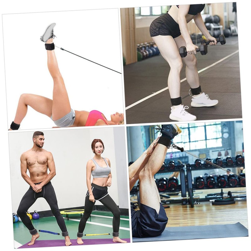 SUPVOX Cable Kickback Ankle Strap 2 Pack for Fitness Ankle