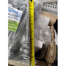 Sandbaggy 100 Sandbaggy 8-11 GAUGE Landscape Staples 40% Thicker SOD Staples Garden Stakes