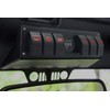 Stark Industries - 6-Gang Rocker Switch Aluminum Panel with Voltmeter-