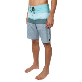 O'NEILL Hyperfreak - Bañador para hombre, resistente al agua, elástico, 21 pulgadas de largo, Azul marino, 30