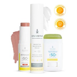 Protector Facial Primer + Bloqueador + Protector En Barra