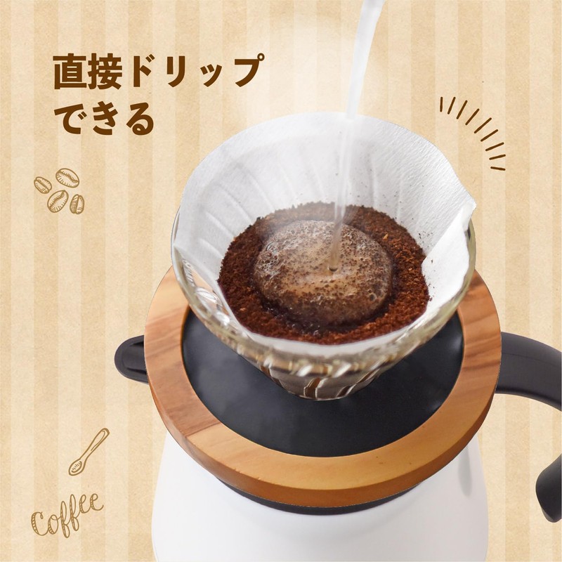 Atlas CURRENT ACS-601BK Coffee Server, Black, 20.3 fl oz (600