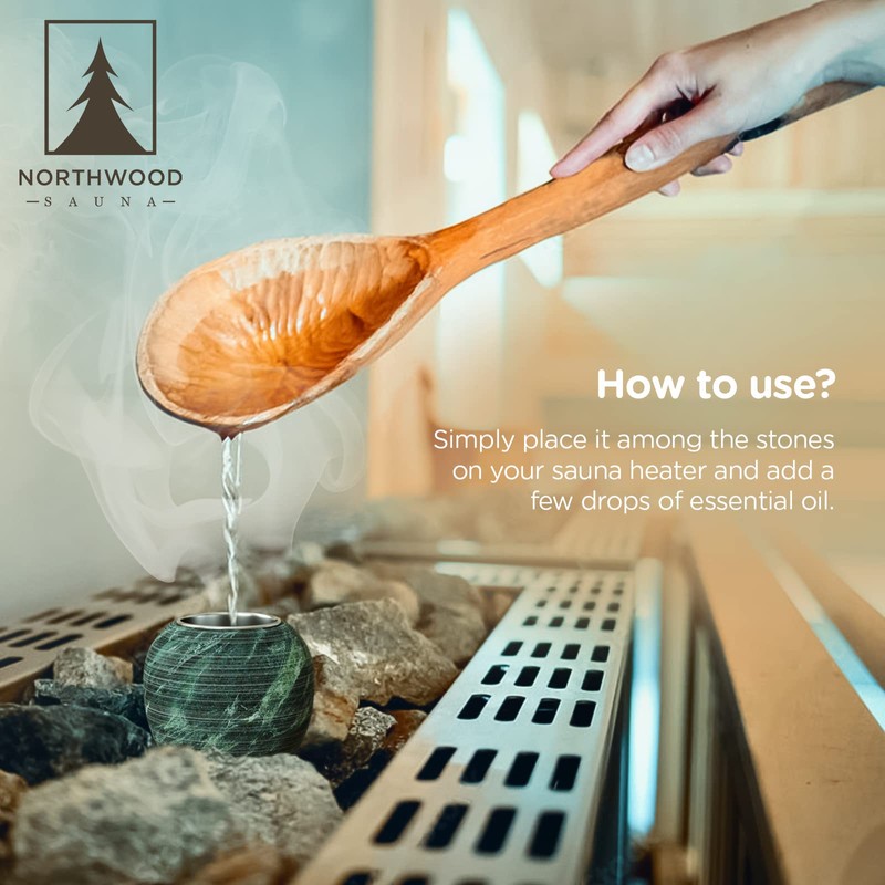 Northwood Sauna - Stone Sauna Aromatherapy Cup - No Installation