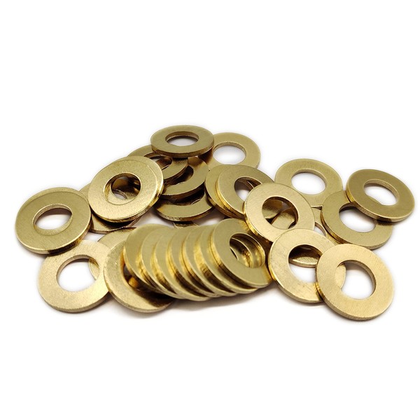 Brass Flat Washer, M12 Metric Bronze Washer for Screws Bolts,
