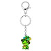 RAIDIN Acrylic St Patrick's Day Cute Animal with Clover Key