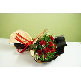 Papel Bouquet - Paquetes con 20 pliegos de papel coreano doble cara (Coreano Verde/Azul Metálico)
