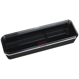 Pearl Metal HB-2912 Cutlery Case with Lid, Black, Made in Japan, Made in Tsubame Sanjo