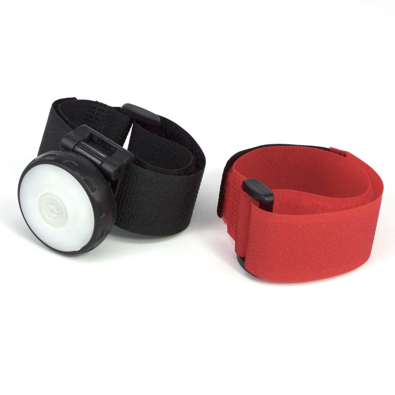 SUNDERPOWER Wrist Light LED Torch Rechargeable Clip Hands Free Flashlight