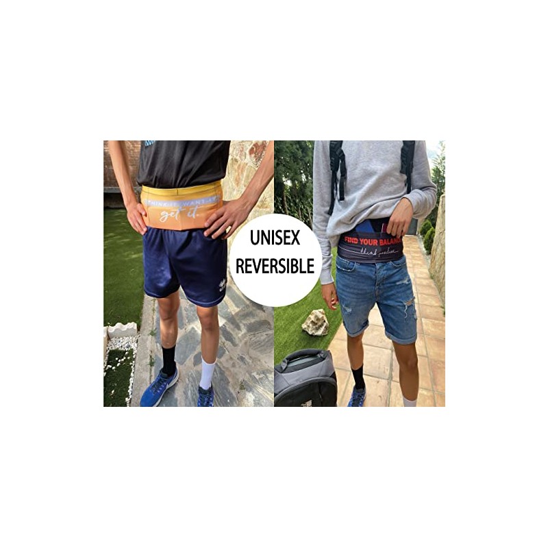 Rumvo - Cinturón deportivo para correr, cinturón de dinero para