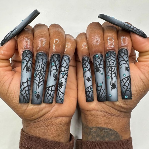 MISUD Press on Nails - Long Square Glue on Nails