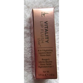 IT COSMETICS Vitality Lip Flush DAMSEL 4-In-1 Lipstick/ Balm/ Gloss/Stain -BOXED